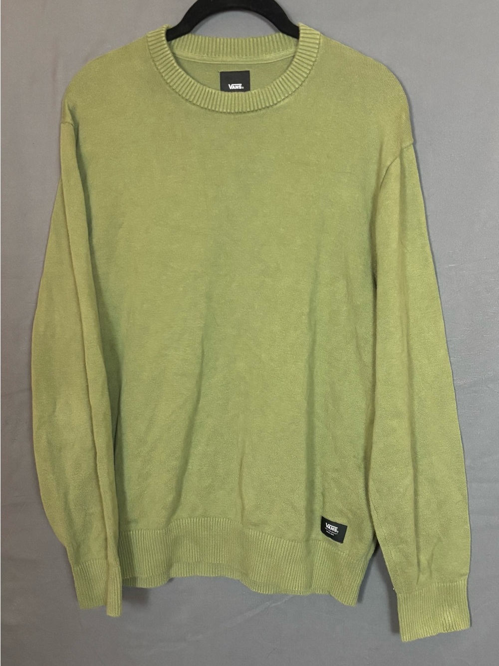 Vans | Men’s Olive Green Crewneck Sweater | Size Small | Unisex